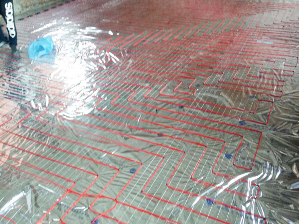 碳纖維地暖施工案例